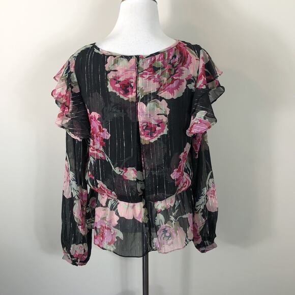 Walter Baker Evelyn Top Floral Print - Picture 6 of 6